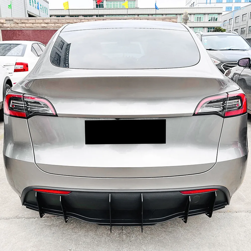 Kit difusor trasero Tesla Model Y divisor alerón – 2019-2024 - imagen 2