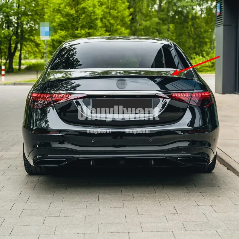 Alerón trasero de maletero para Mercedes Clase S W223 2021-2023 - imagen 2