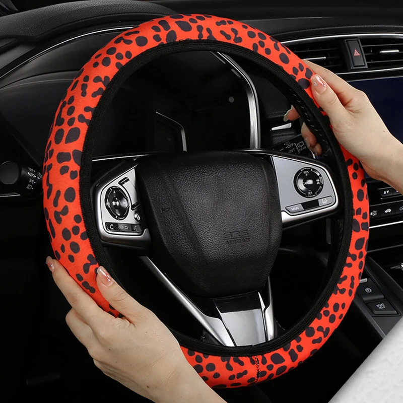 Funda universal para volante – estampado leopardo