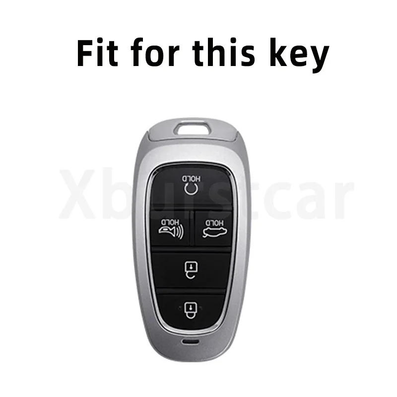 Funda de TPU para llave Hyundai Sonata, Santa Fe, Tucson e Ioniq - imagen 2