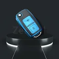 2 button blue 
