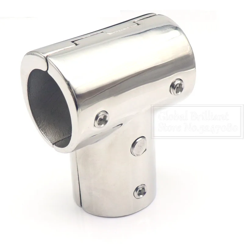 Conector en T náutico 90°/60° para pasamanos y toldo, 7/8″ y 1″ - imagen 2