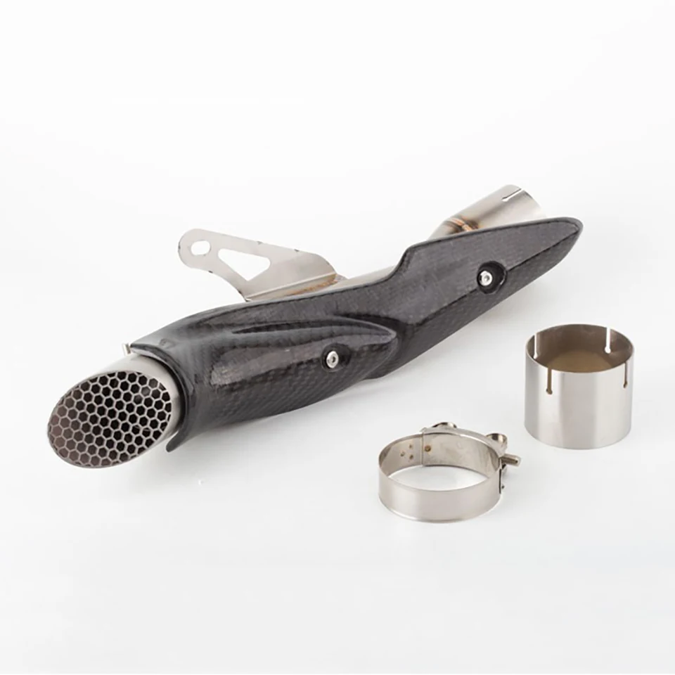 Silenciador Slip-On Kawasaki Z900 2017-2020, fibra de carbono - imagen 3