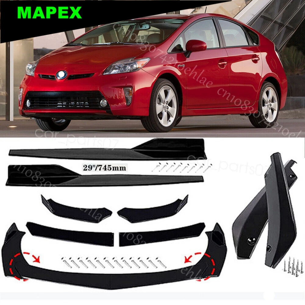 Kit aerodinámico divisor delantero y faldas laterales – Toyota Prius