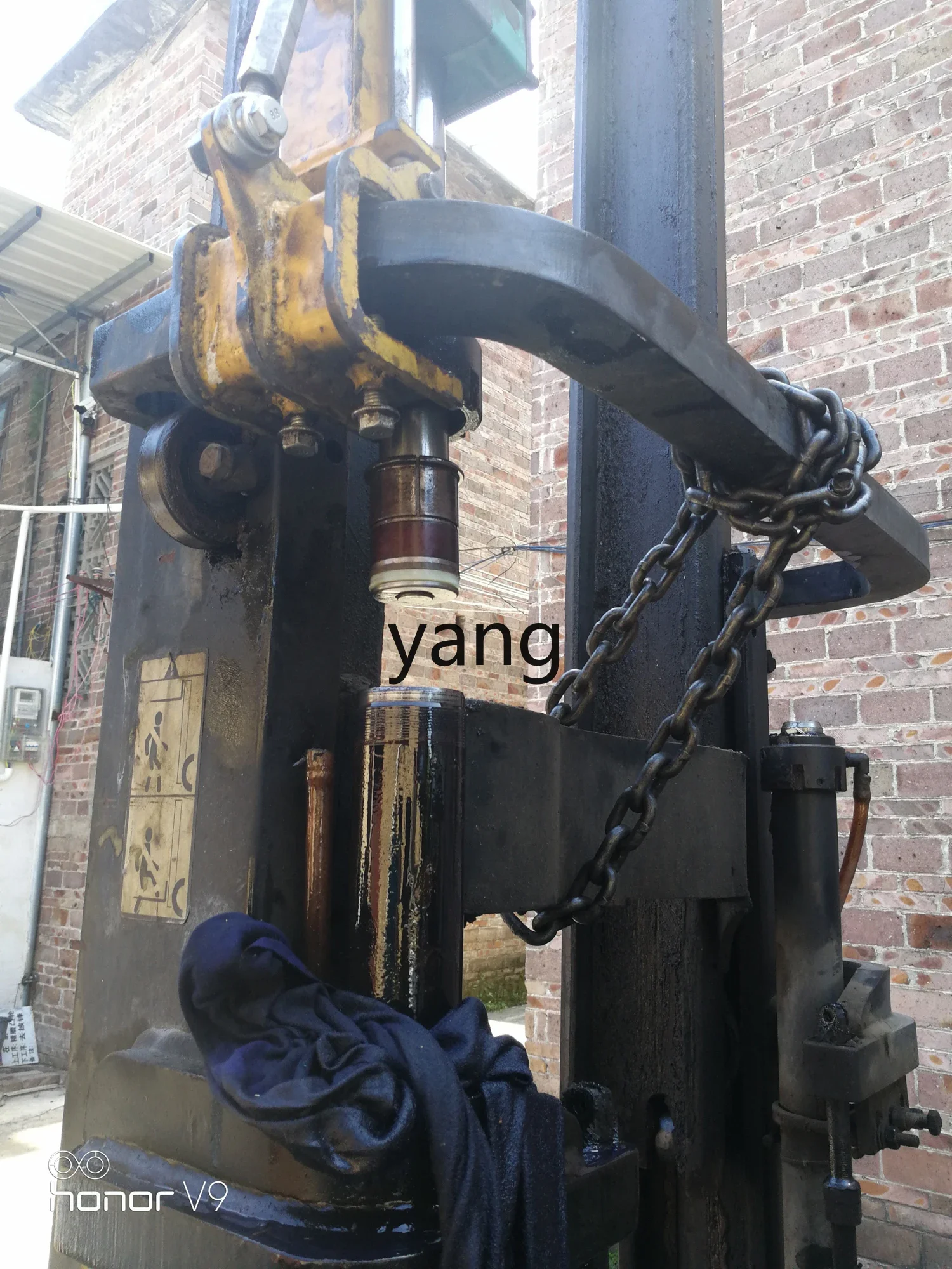 CX herramienta de mantenimiento de carretilla elevadora cilindro de elevación cambio de aceite varilla de sellado extractor cilindro de elevación especial - imagen 4