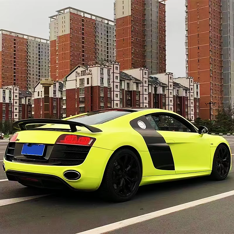 Tapa maletero fibra de carbono con alerón Audi R8 V8 V10 GT 2007-2016 - imagen 4