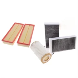 Kit de filtros para Mercedes Clase S W221: aire, habitáculo y aceite