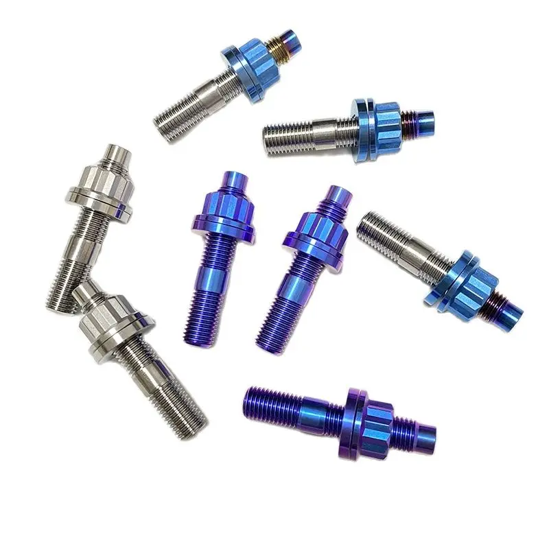 Colector admisión titanio con brida y tornillos M8/M10 – tuning - imagen 3