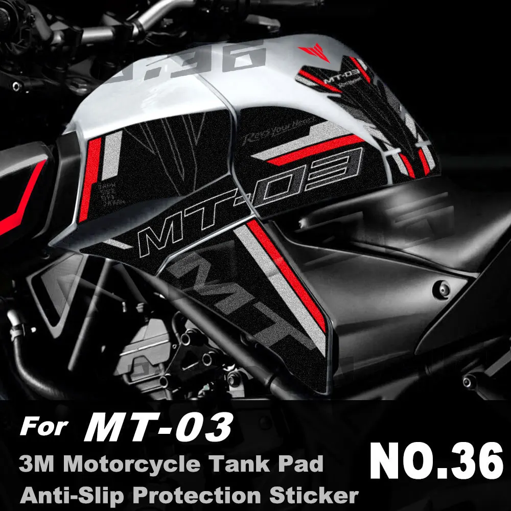 Protector de depósito antideslizante para Yamaha MT-03 - imagen 4