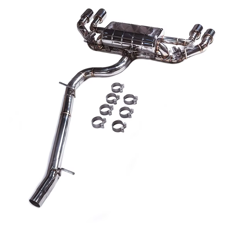 Escape completo válvula eléctrica acero inoxidable VW Golf MK7 R - imagen 4