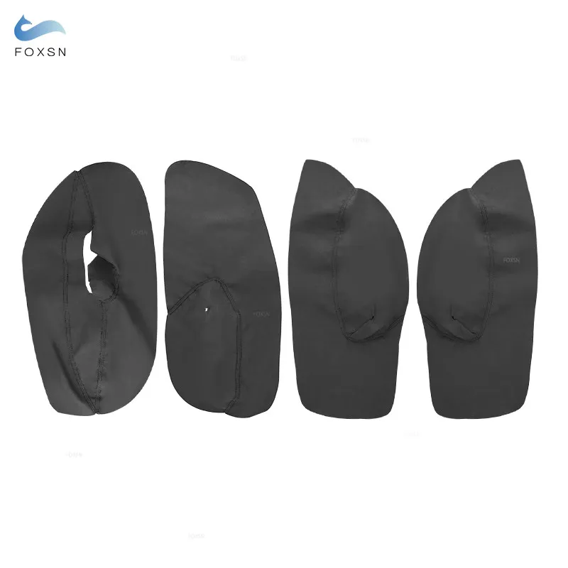 Funda reposabrazos puerta gamuza negra VW Golf 4 MK4 1998-2005 - imagen 2