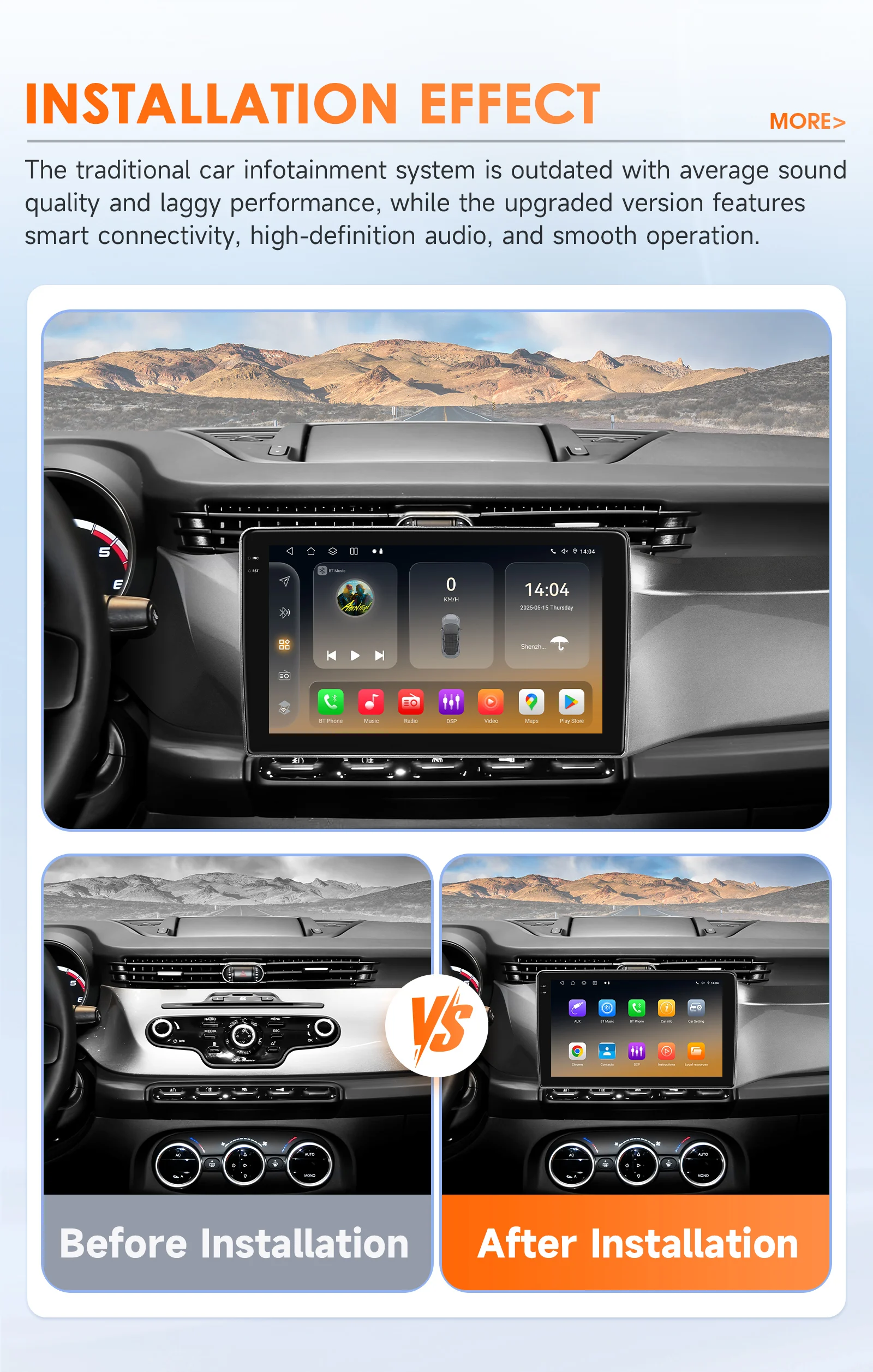 Autoradio 9 " Hizpo 2Din Android14 para Alfa Romeo Giulietta 2010 - 2014 Furgonato RDS DSP GPS 4G BT Auto CarPlay Snapdragon 6115 - imagen 2