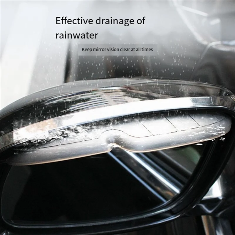 HP-6196 Espejo retrovisor impermeable universal para coche de lluvia - imagen 4