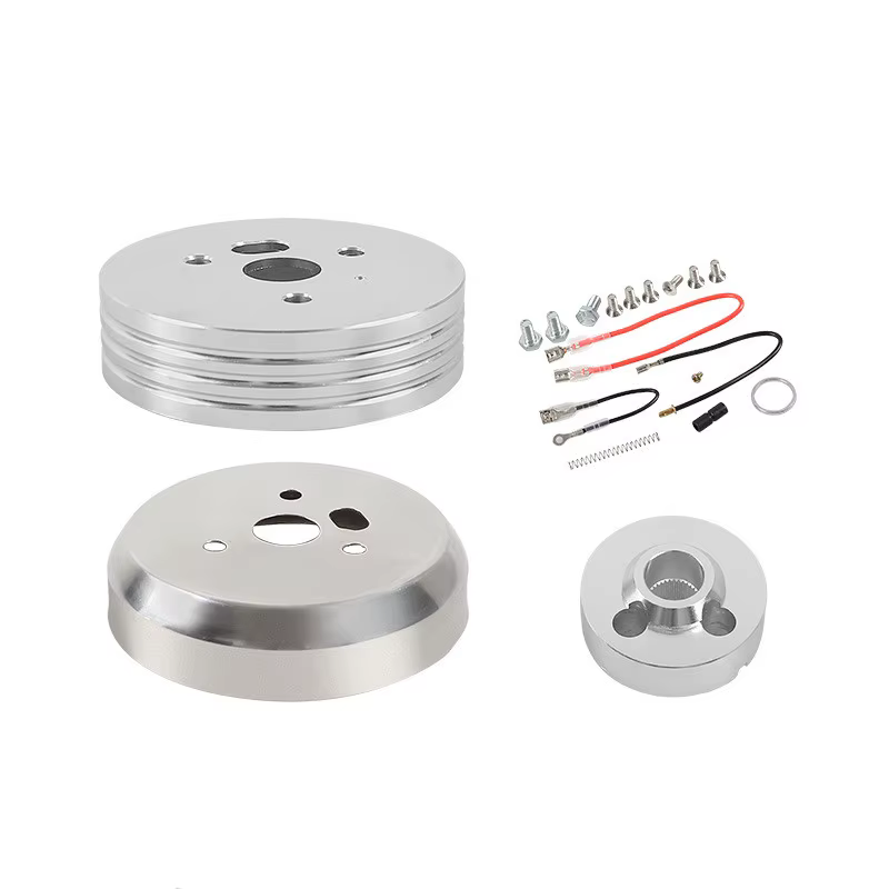 Adaptador de cubo pulido para volante 5/6 orificios GM y Chevy