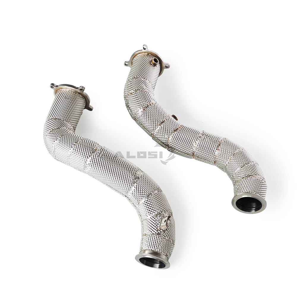 Tubo de bajada de acero inoxidable – McLaren 720S 4.0T 2019-2023 - imagen 4
