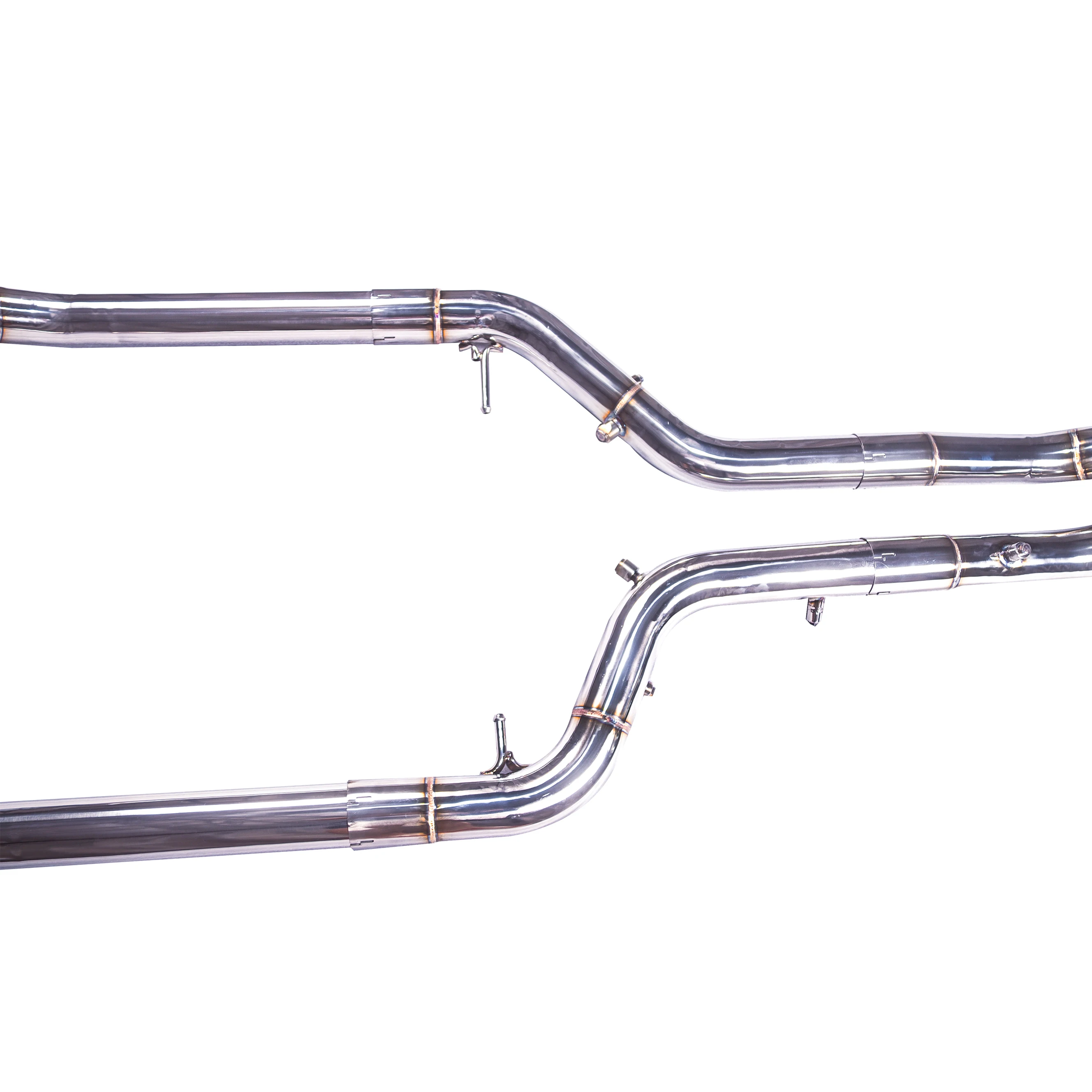 Tubo frontal en H GFC de acero inoxidable – BMW X3M/X4M F97/F98 - imagen 2