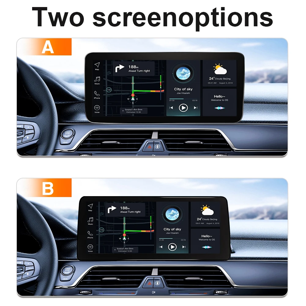 Radio multimedia Android de 12,3 pulgadas para BMW X1 E84 2012-2013 - imagen 4