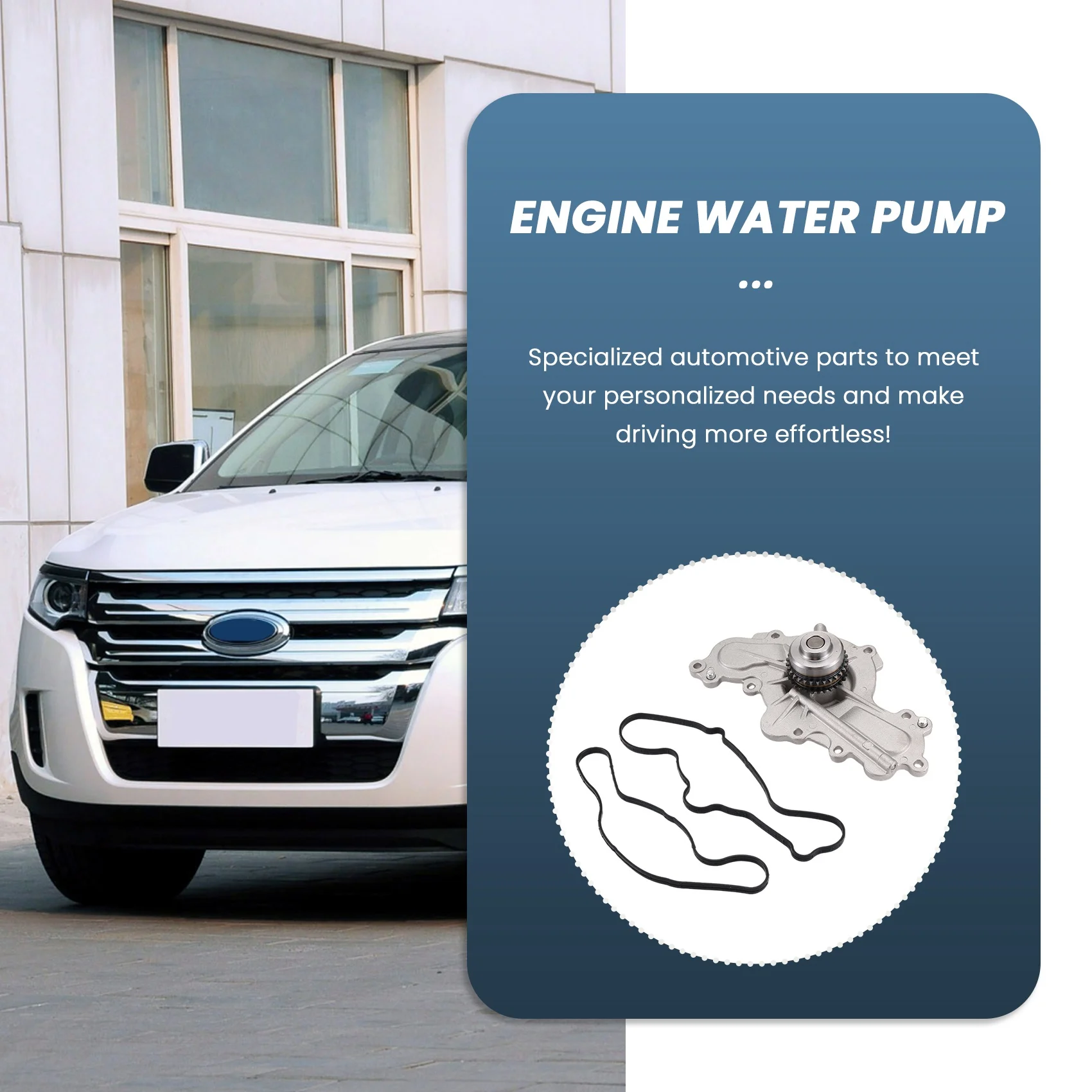 Bomba de agua AA5Z8501C para Ford Explorer Taurus Edge 3.5L 3.7L