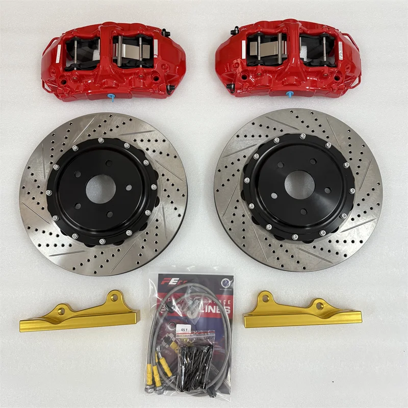 Kit de frenos GT6 con discos y pastillas para Toyota Supra MK3 - imagen 3