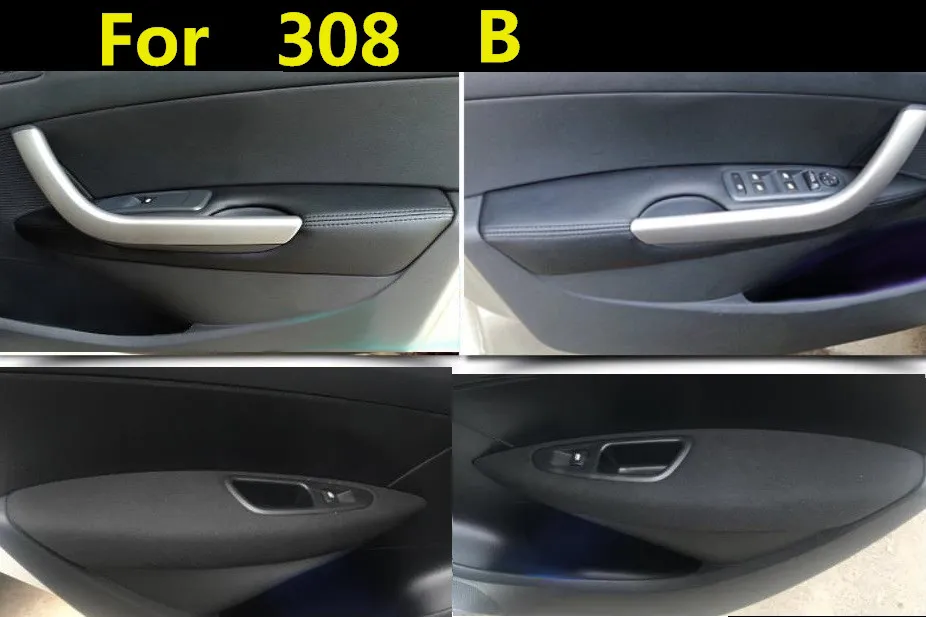 Kit reposabrazos puerta microfibra Peugeot 308 (2009-2014) - imagen 5