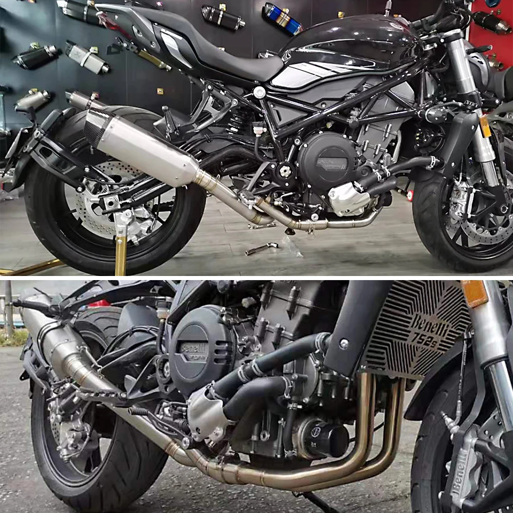 Silenciador escape rendimiento Benelli 752S circular para carreras - imagen 2