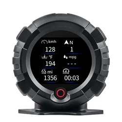 Inclinómetro GPS X95 con pantalla y alertas de velocidad y fatiga