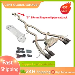 CBNT Silenciador deportivo para BMW M3 G80 y M4 G82 3.0T tuning