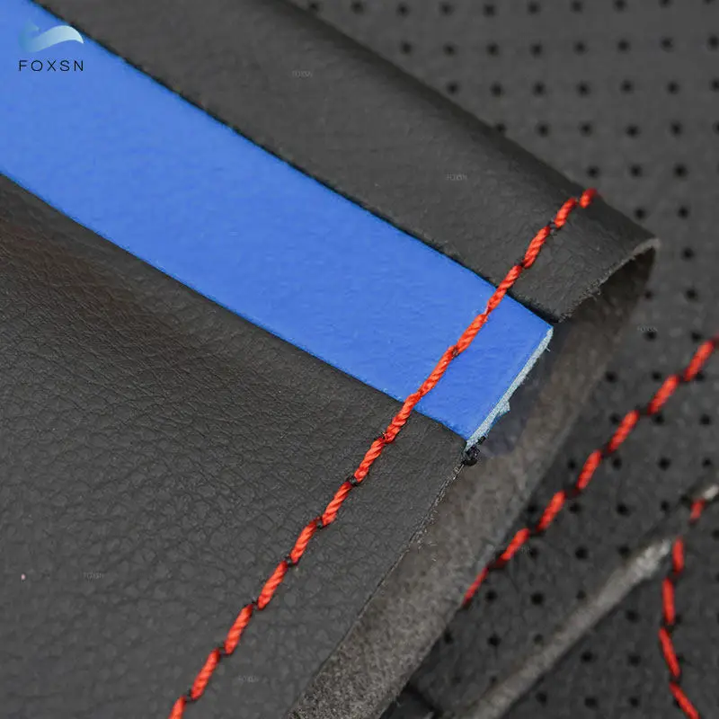 Cubierta de volante cuero perforado BMW Serie 3 E90/E87 X1 E84 - imagen 3