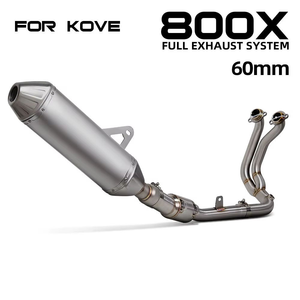 Sistema completo de escape para KOVE 800X ADV