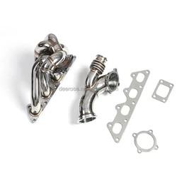 Colector de escape de igual longitud para Evo VII IX 4G63 Turbo
