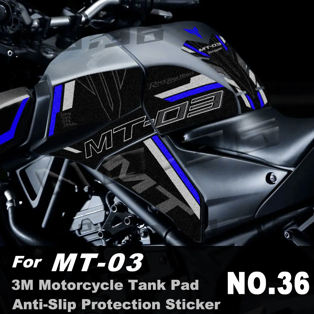 Protector de depósito antideslizante para Yamaha MT-03 - imagen 3