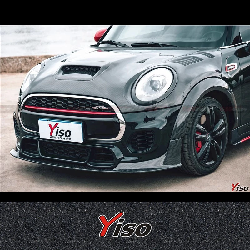 Cejas fibra carbono delanteras y traseras para MINI F55 F56 JCW - imagen 5
