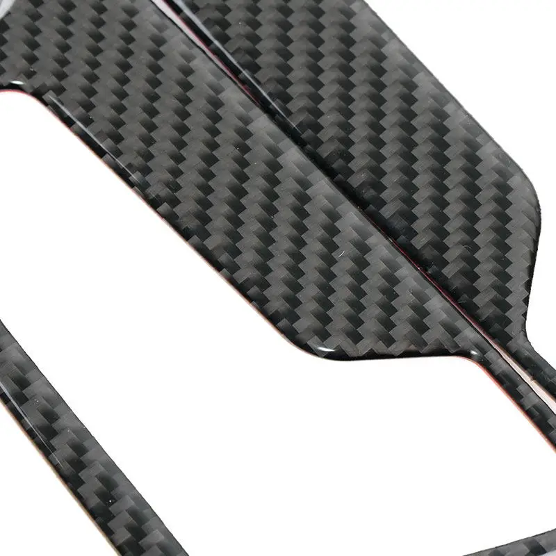 Cubierta embellecedora asiento fibra carbono Audi A6 C8 2019-2023 - imagen 4