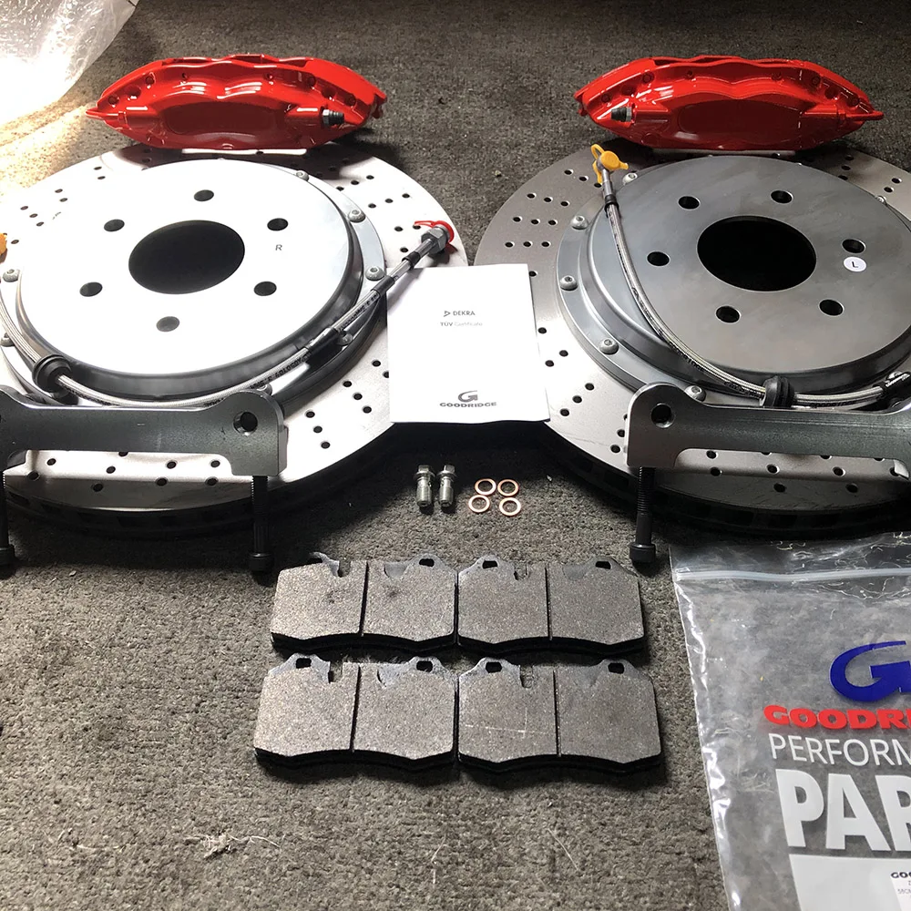 Kit de frenos V4 4 pistones, discos 355x28 mm VW Golf GTI MK4