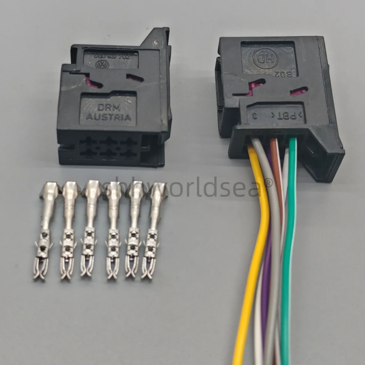 Conector enchufe 6 pines 1,5mm faro trasero Audi A1 Q3 6Q0937702 - imagen 5