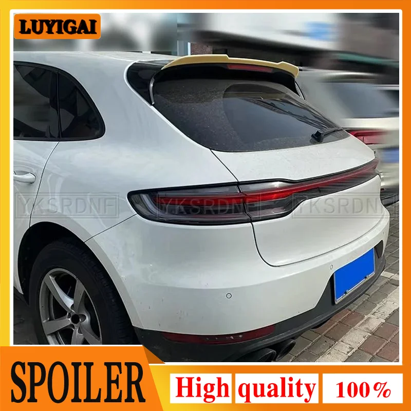 Alerón trasero Porsche Macan ABS negro brillante compatible 2014-2022