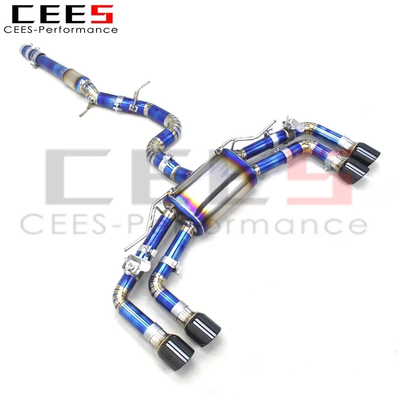 Sistema de escape CEES Performance Valvetronic para VW Golf R MK8