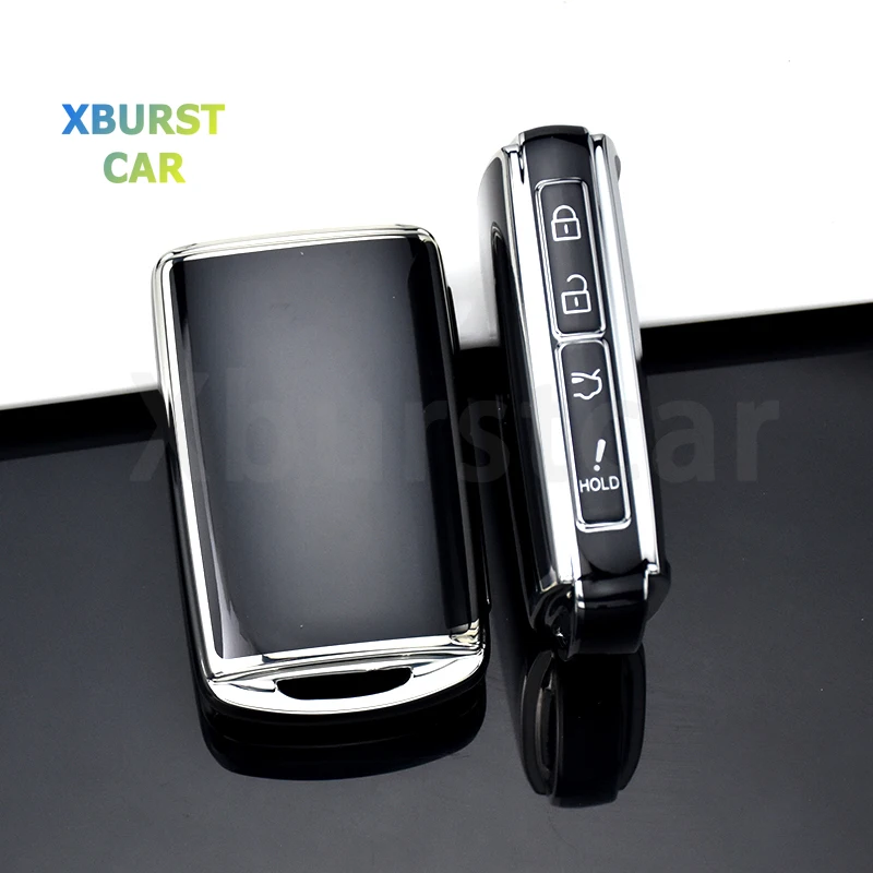 3/4 botones llavero TPU funda para llave de coche para Mazda 3 Alexa CX30 CX-4 CX5 CX-5 CX8 CX-8 CX-30 CX9 CX-9 Accesorios