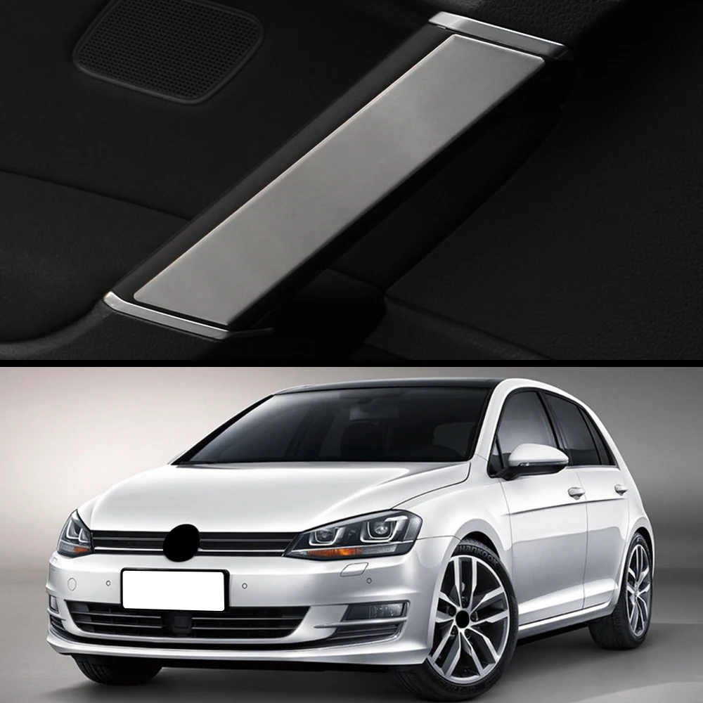 Embellecedores tirador y reposabrazos efecto carbono VW Golf 7 MK7 - imagen 3