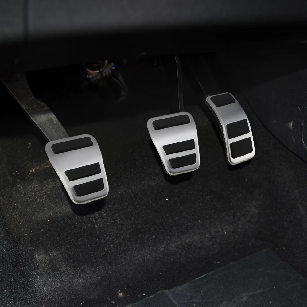 Kit cubiertas pedales acero inoxidable Ford Fiesta Mk7 - imagen 3