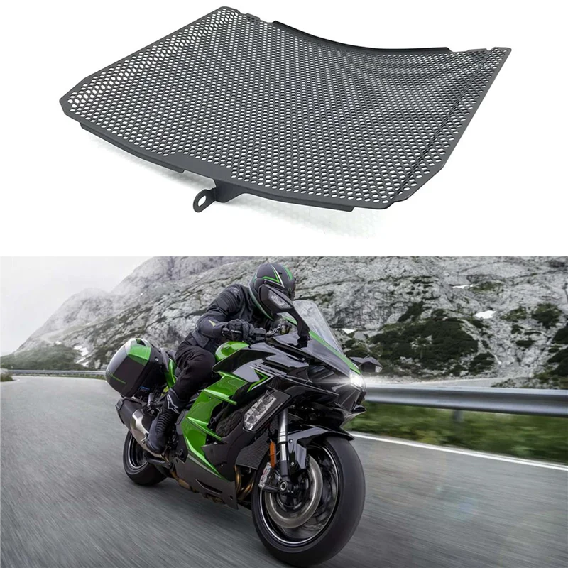 Rejilla protectora radiador Kawasaki ZH2 Ninja H2 H2SX H2R - imagen 4