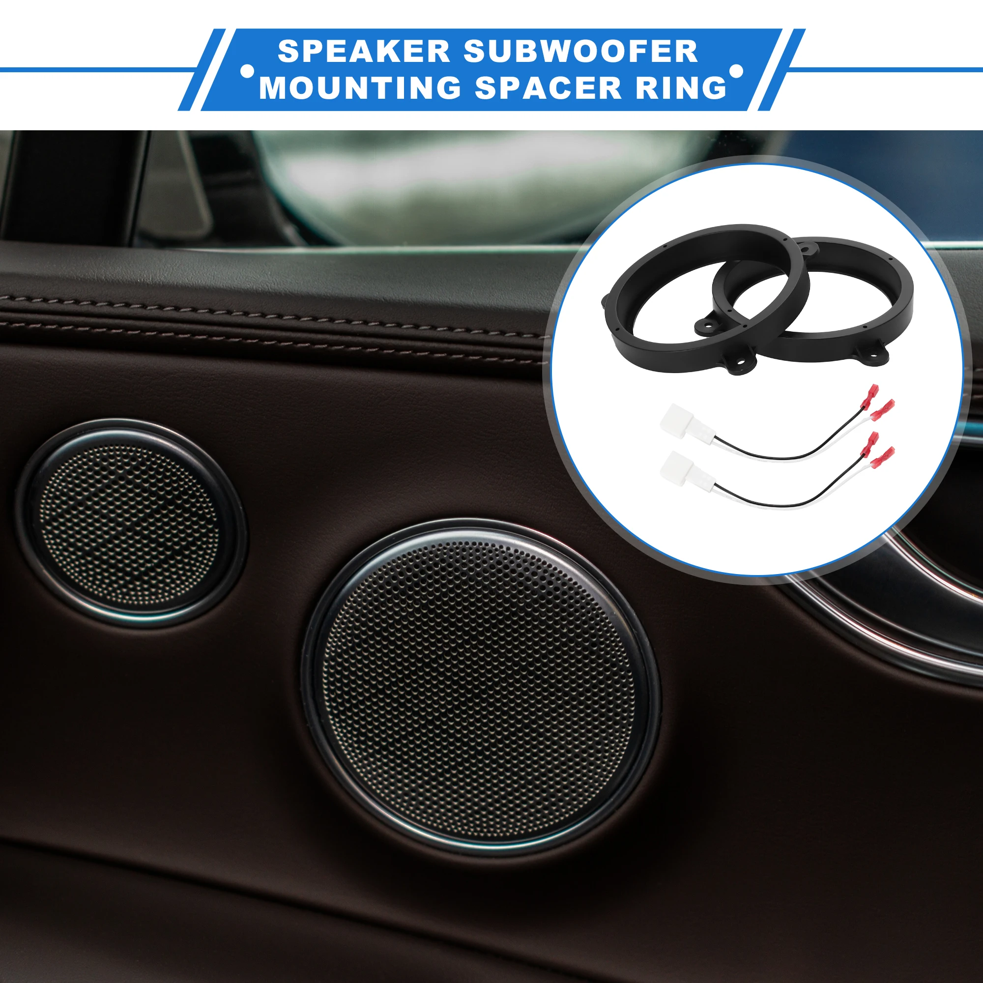 X Autohaux Aro adaptador para altavoz de 6,5 pulgadas Subaru WRX - imagen 5