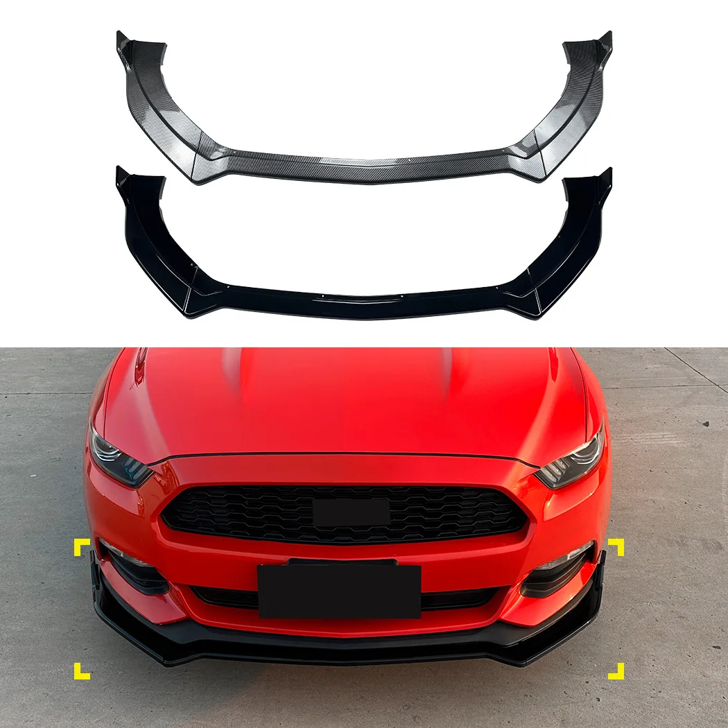 Divisor de parachoques delantero para Mustang MK6