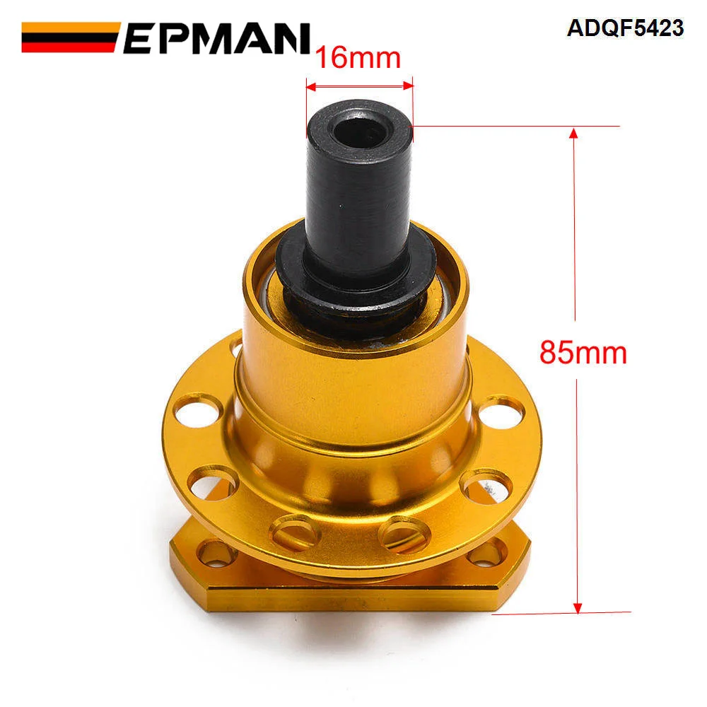 Kit boss liberación rápida EPMAN 3 pernos soldable para volante deportivo - imagen 2