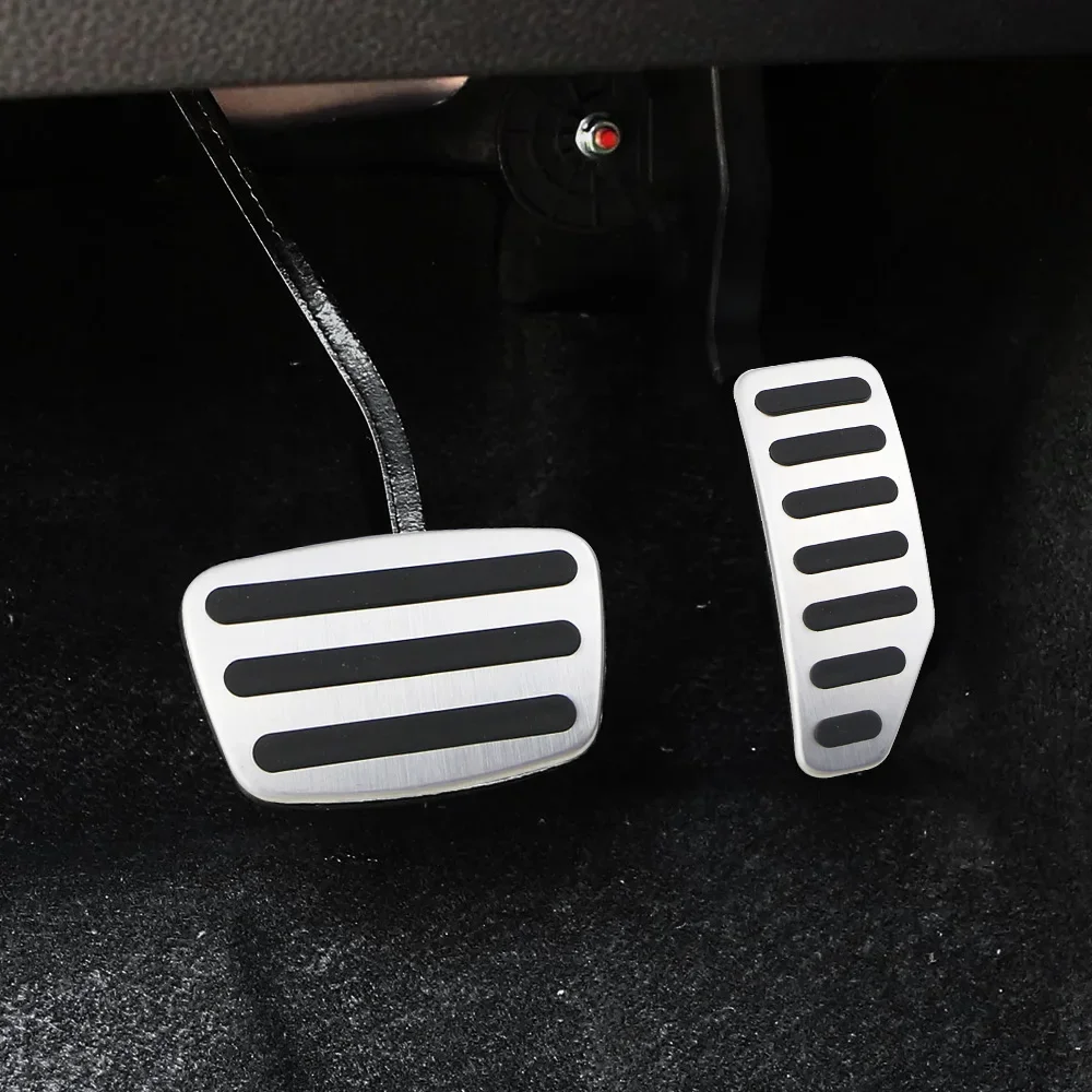 Cubiertas de pedales inox antideslizantes para Isuzu D-MAX (2017-2024) - imagen 5
