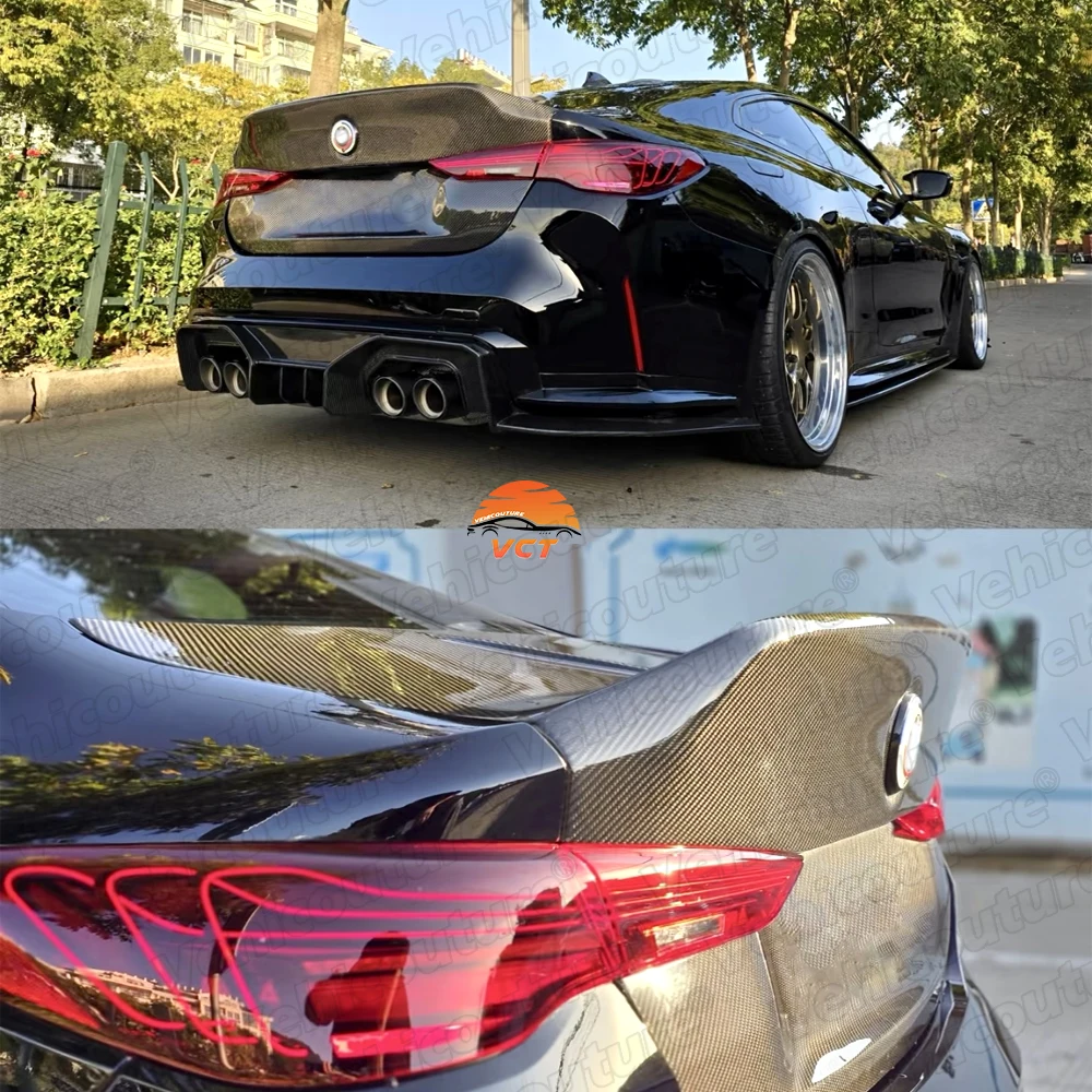 Tapa trasera de maletero en fibra de carbono seca – BMW G80 G82