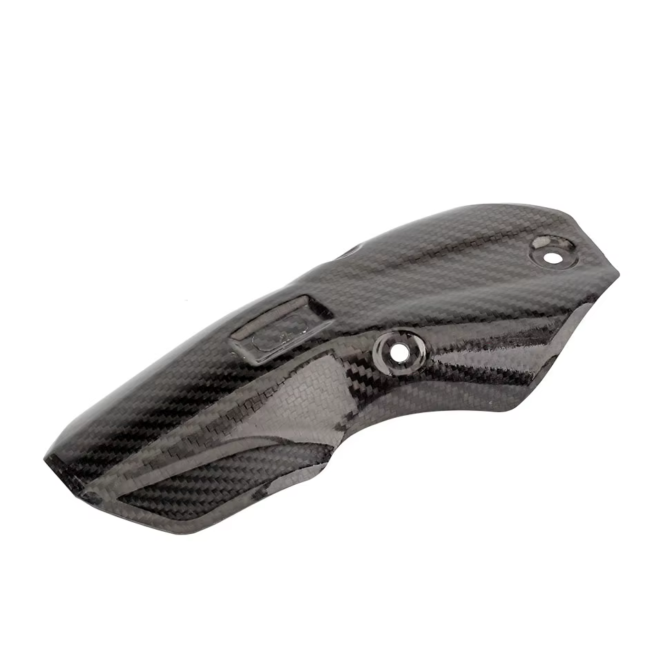 18518406926 protector térmico carbono BMW R1250GS silenciador - imagen 2