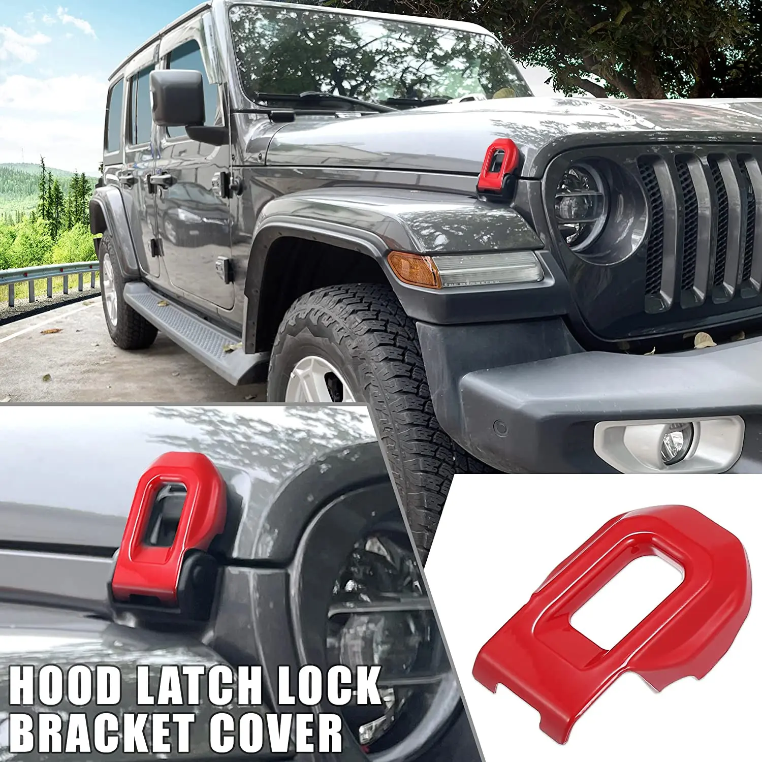 Cubierta decorativa interior Jeep Wrangler JL y Gladiator JT 2018-2023 - imagen 2