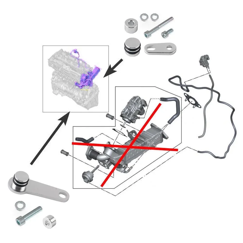 Kit de juntas de válvula para BMW B47 2.0 diésel - imagen 4