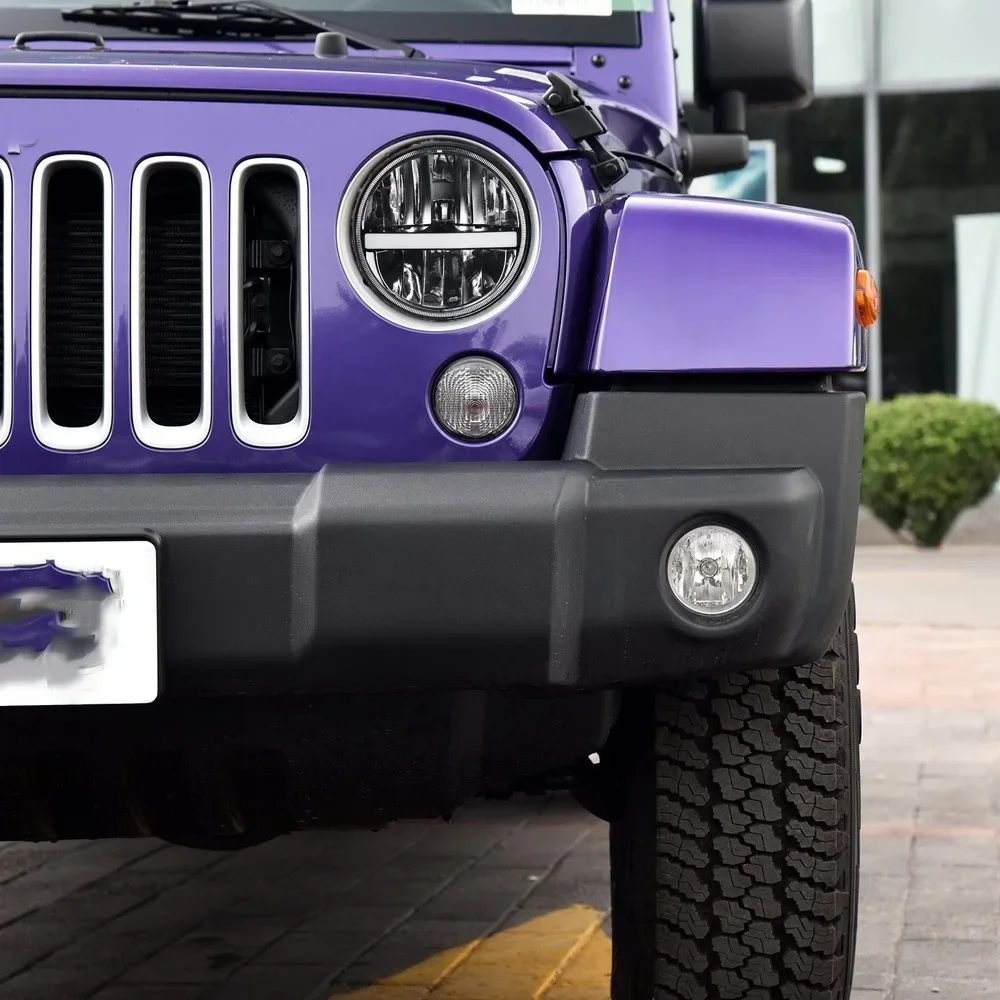 Juego de faros LED con lente de proyector Plug and Play para Jeep Wrangler JK 2007-2017